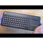 Logitech Wireless Touch Keyboard K400 Plus Black USB