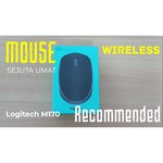 Logitech M170 Wireless Mouse Black-Grey USB