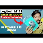 Logitech M170 Wireless Mouse Black-Grey USB