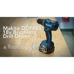 Makita DDF480RF3J обзоры