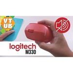 Logitech M330 SILENT PLUS Blue USB