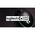 Logitech G102 Prodigy Gaming Mouse Black USB