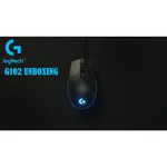 Logitech G102 Prodigy Gaming Mouse Black USB