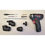 Bosch GSR 12V-15 FC 2.0Ah x2 L-BOXX