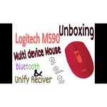 Logitech M590 Multi-Device Silent Red USB
