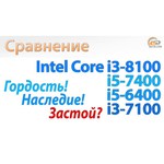 Intel Core i3-8100 Coffee Lake (3600MHz, LGA1151, L3 6144Kb)