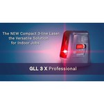 Лазерный уровень Bosch GLL 3 X Professional (0601063CJ0)