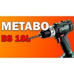 Дрель-шуруповерт metabo BS 18 L 2.0Ач х2 кейс