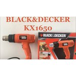 Строительный фен BLACK+DECKER KX1650 1750 Вт