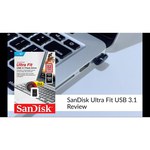 Флешка SanDisk Ultra Fit USB 3.1 256GB