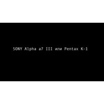 Sony Alpha ILCE-A7 III Body