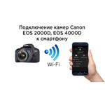 Зеркальный фотоаппарат Canon EOS 4000D Kit