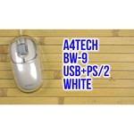 Мышь A4Tech BW-9 Silver USB+PS/2