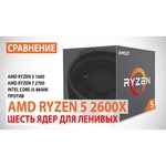 Процессор AMD Ryzen 7 2700 Pinnacle Ridge (AM4, L3 16384Kb)