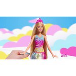 Интерактивная кукла Barbie Принцесса Радужной бухты, 28 см, FRB12