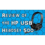 Компьютерная гарнитура HP USB Headset 500