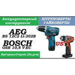 Дрель-шуруповерт AEG BS 12C2 LI-152B