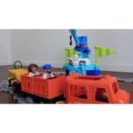 Электромеханический конструктор LEGO Duplo 10875 Грузовой поезд