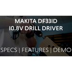 Дрель-шуруповерт Makita DF331DWYE4