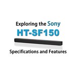 Звуковая панель Sony HT-SF150