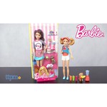 Набор Barbie Сестры и щенки Скиппер, 23 см, FHP62