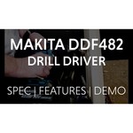 Дрель-шуруповерт Makita DDF482SYE