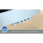 USB-концентратор Satechi Aluminum Type-C Clamp Hub Pro разъемов: 4
