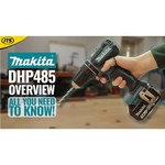 Дрель-шуруповерт Makita DHP485Z