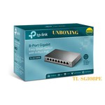 Коммутатор TP-LINK Easy Smart TL-SG108PE V2