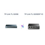 Коммутатор TP-LINK Easy Smart TL-SG108PE V2