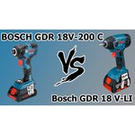 Гайковерт BOSCH GDR 18V-200 C 0 коробка