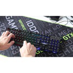 Клавиатура Defender Mayhem GK-360DL RU RGB Black USB
