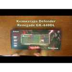 Клавиатура Defender Renegade GK-640DL RU RGB Black USB