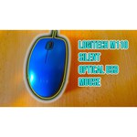 Мышь Logitech M110 Silent Blue USB