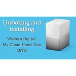 Сетевой накопитель (NAS) Western Digital My Cloud Home Duo 4 TB (WDBMUT0040JWT)