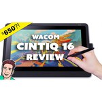Интерактивный дисплей WACOM Cintiq 16 (DTK1660K0B)