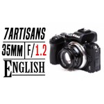 Объектив 7artisans 35mm f/1.2 Sony E