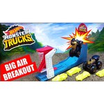 Трек Mattel Hot Wheels Monster Trucks Big Air Breakout GCG00