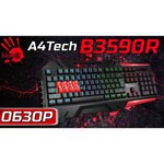Клавиатура A4Tech B3590R Gamer LED Black-Grey USB