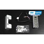 Комплектная дверная станция (домофон) CTV CTV-DP3700 серебро (дверная станция) белый (домофон)