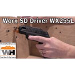 Аккумуляторная отвертка Worx WX255 SD