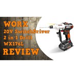 Дрель-шуруповерт Worx WX176.9 0 коробка