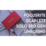 Внешняя звуковая карта Focusrite Scarlett Solo 3rd Gen