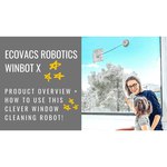 Робот-стеклоочиститель Ecovacs WINBOT X, белый