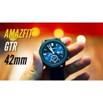 Часы Amazfit GTR 47mm stainless steel case, leather strap
