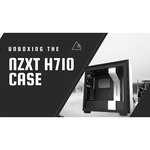 Компьютерный корпус NZXT H710 White/black