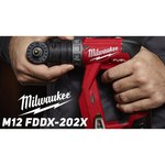 Аккумуляторная дрель-шуруповерт Milwaukee M12 FDDXKIT-202X Li-Ion 2.0 А·ч 12 В х2 кейс 34 Н·м обзоры