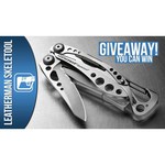 Мультитул LEATHERMAN Skeletool Topo (832755) (7 функций)