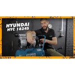 Компрессор масляный Hyundai HYC 1824S, 24 л, 1 кВт