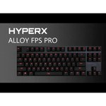 Клавиатура HyperX Alloy FPS Pro (Cherry MX Blue) Black USB